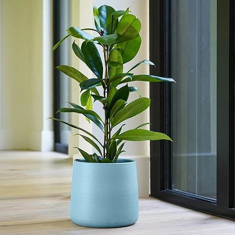 Akemi Planter Nordic Blue H25CM D27CM - Image 2