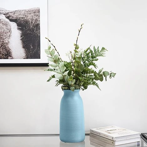 Akemi Vase Tall Nordic Blue H32CM W16CM - Image 2