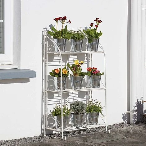 Three-tier Highbury Folding Metal Plant Stand - Image 5
