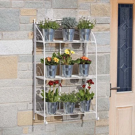 Three-tier Highbury Folding Metal Plant Stand - Image 7