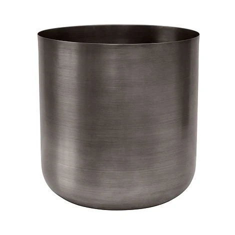 Indoor Chelsea Pewter Planter H26Cm D25Cm