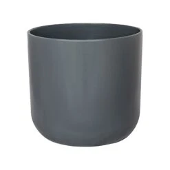 Lisbon Planter Charcoal H26Cm D26Cm
