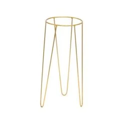 Pianta Stand In Gold H35Cm D19Cm