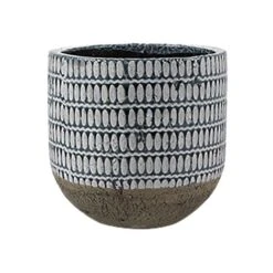 Treviso Planter Denim H20cm D21Cm