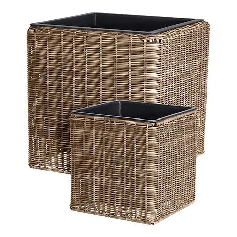 Idooka Black Round Trio Of Plant Pots - Image 4